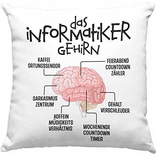 Informatiker Kissen "Das Informatiker Gehirn"