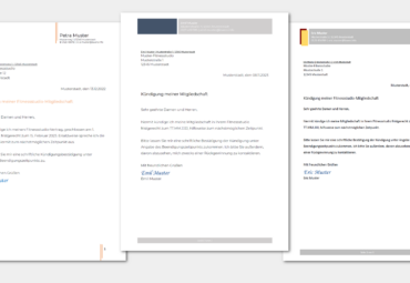 Fitnessstudio kündigen: Vorlagen, Muster & Beispiele