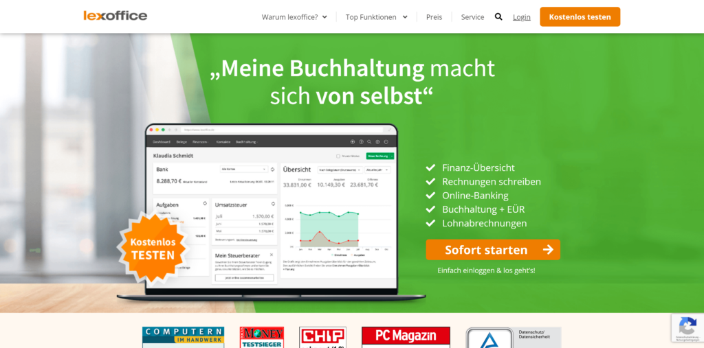 lexoffice: Online-Buchhaltung